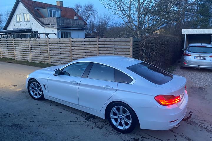 Hvid BMW 4-serie fra 2016