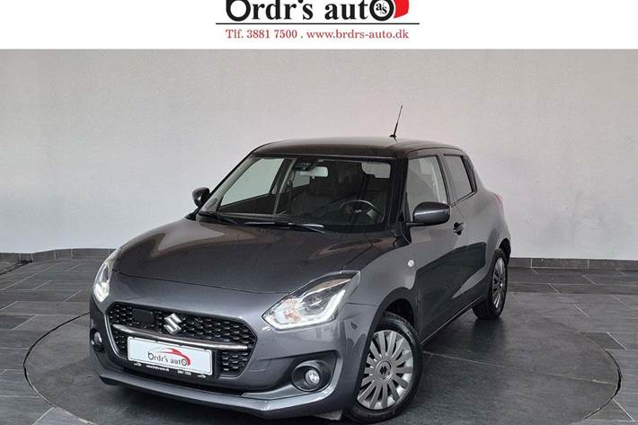 Grå Suzuki Swift fra 2020 set udefra