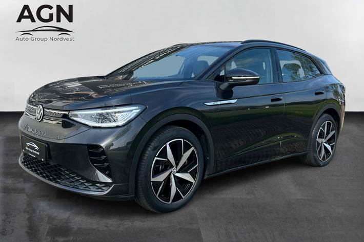 Grå VW ID.4 fra 2022 set udefra