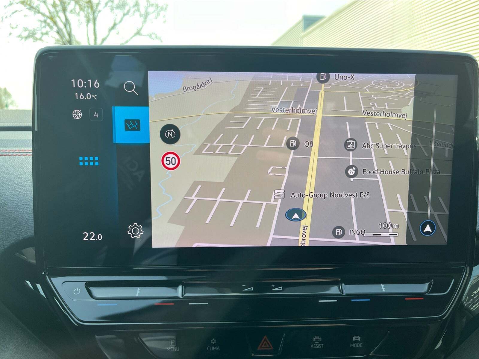 Grå VW ID.4 fra 2022