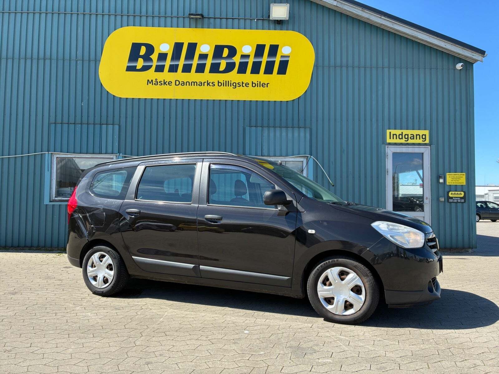 Sort Dacia Lodgy fra 2013 set udefra