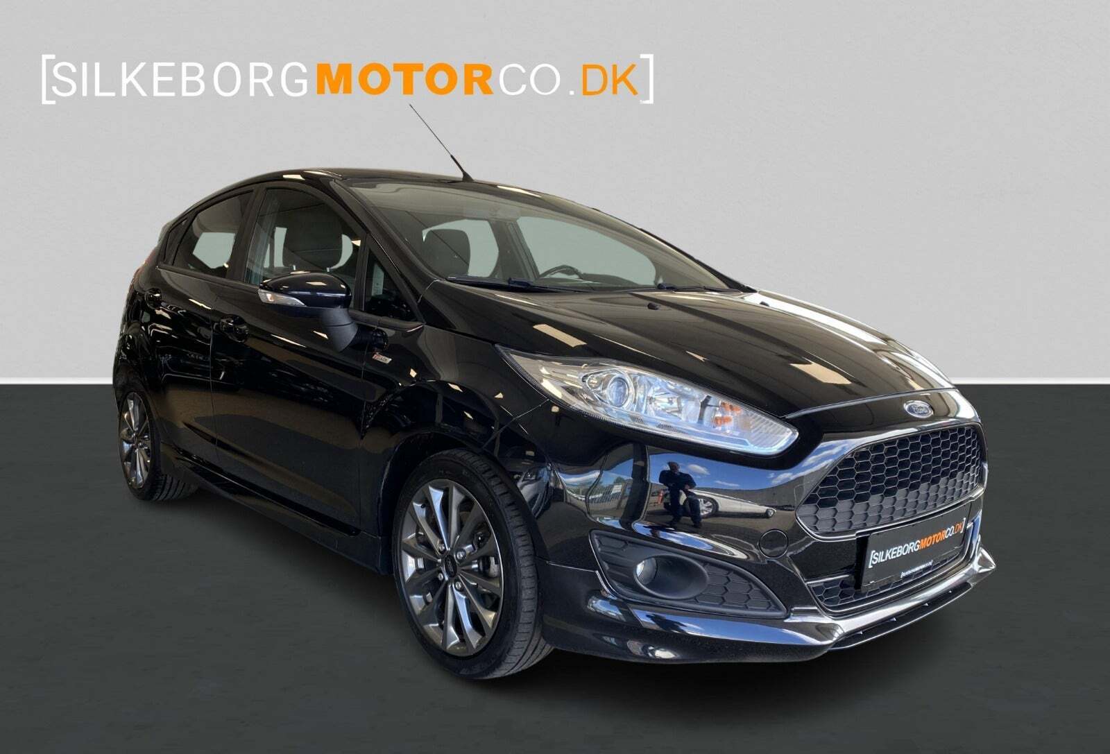 Sort Ford Fiesta fra 2017