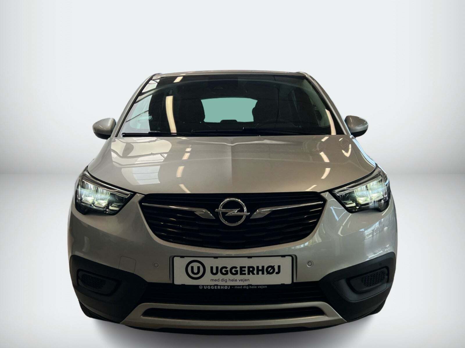 Grå Opel Crossland X fra 2019
