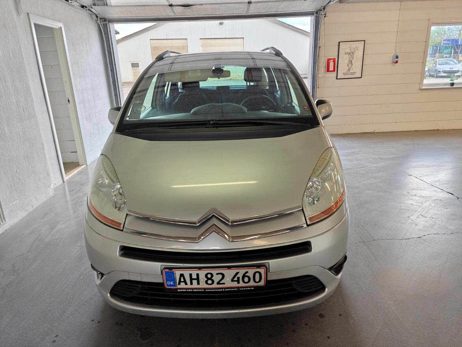 Gul Citroën Grand C4 Picasso fra 2006