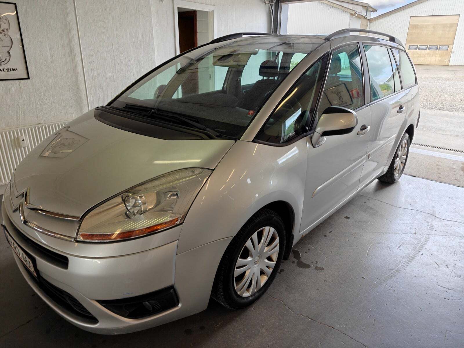 Gul Citroën Grand C4 Picasso fra 2006