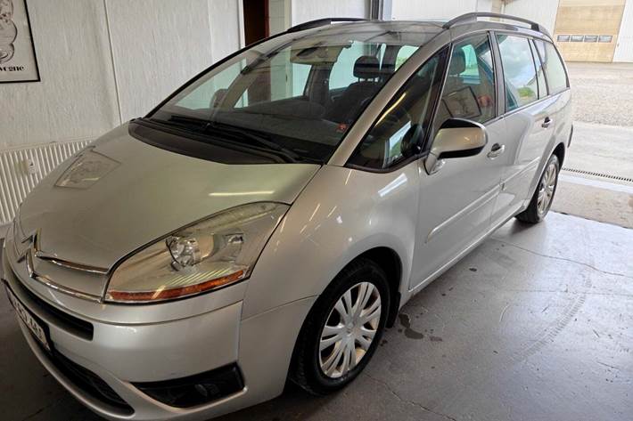 Gul Citroën Grand C4 Picasso fra 2006