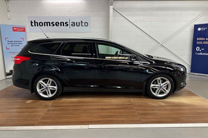 Sort Ford Focus fra 2016