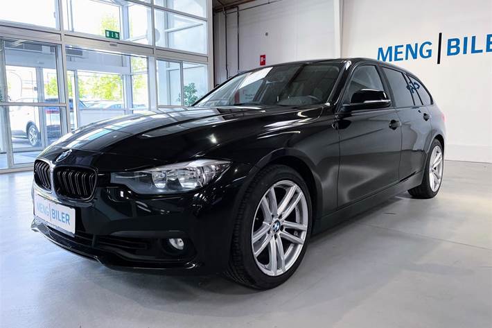Sort BMW 320i fra 2016