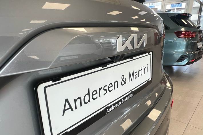 Grå Kia Niro EV fra 2025