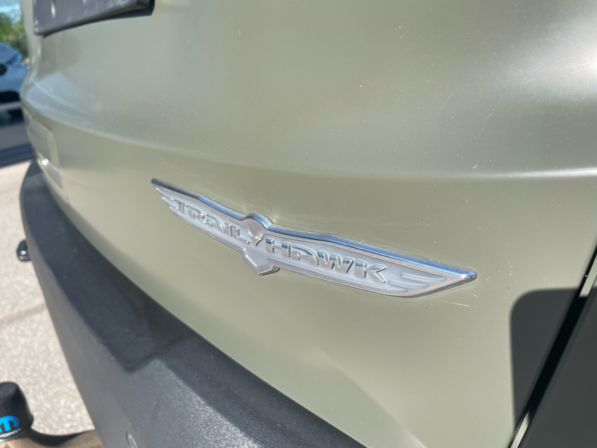 Grøn Jeep Renegade fra 2020