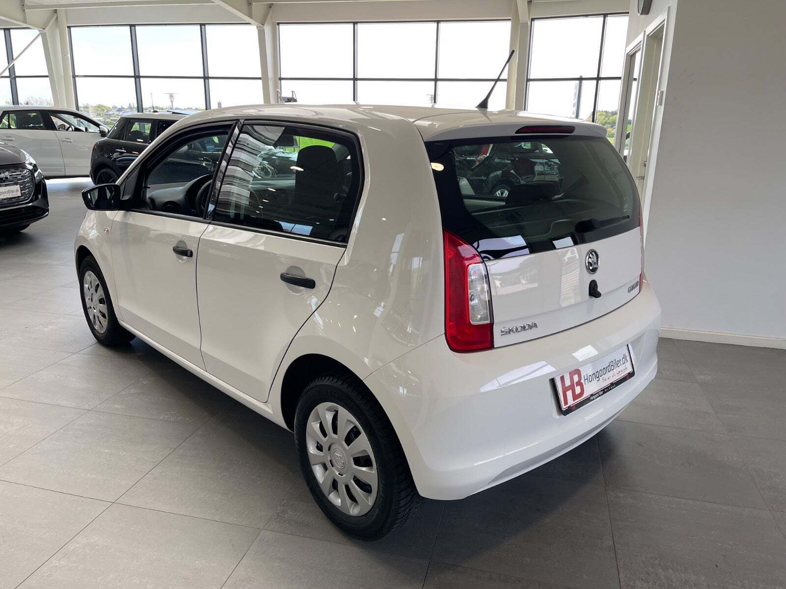 Hvid Skoda Citigo fra 2019