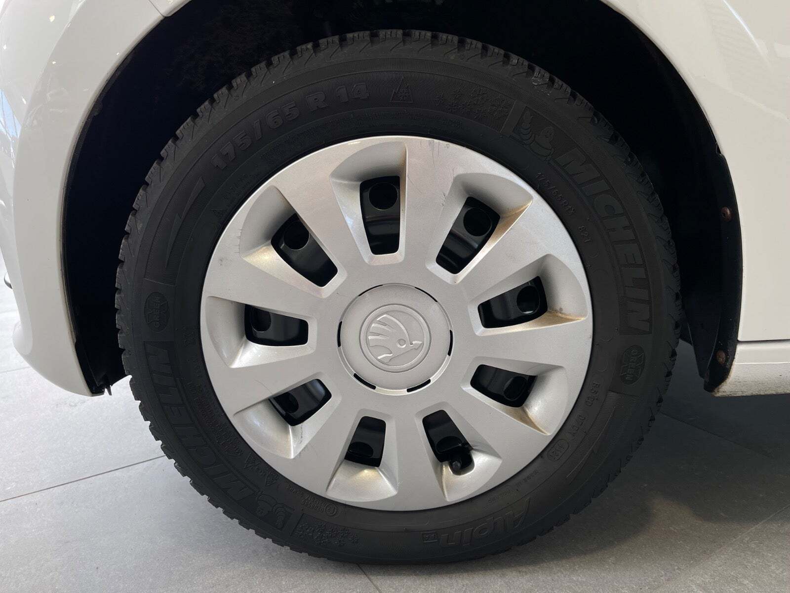 Hvid Skoda Citigo fra 2019