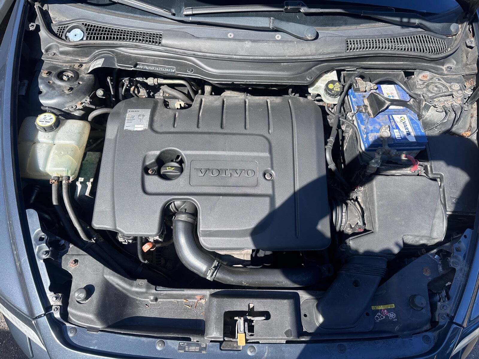 Grøn Volvo V50 fra 2010