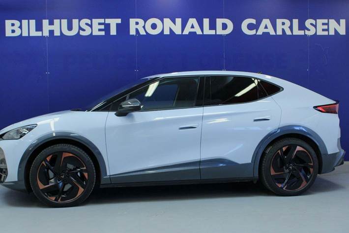 Hvid Cupra Tavascan fra 2024