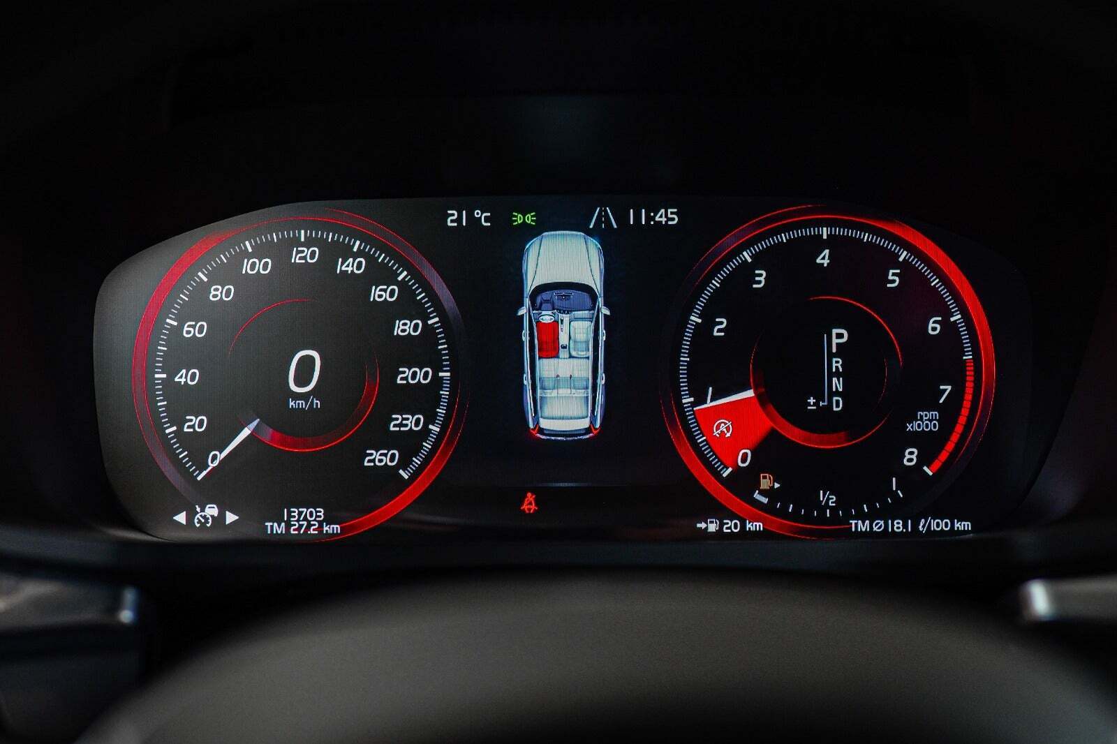 Sølv Volvo V60 fra 2019