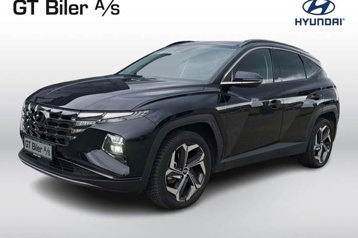 Sort Hyundai Tucson fra 2022 set udefra