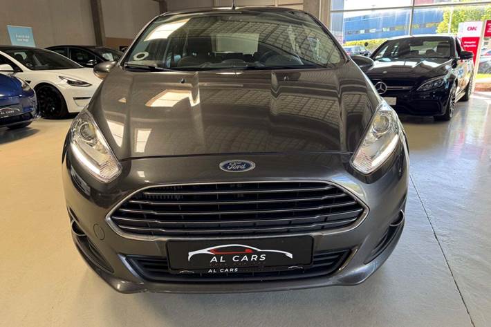 Grå Ford Fiesta fra 2016