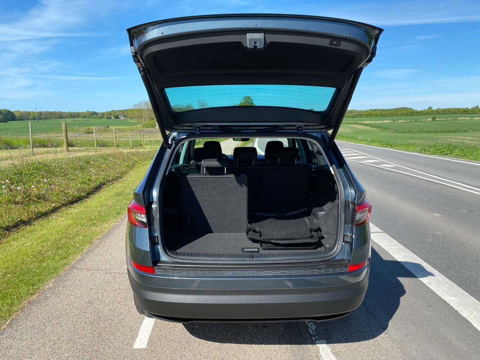 Grå Skoda Kodiaq fra 2019
