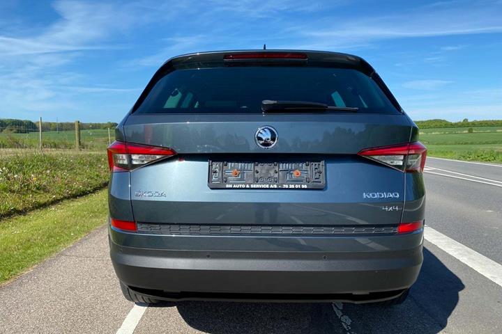 Grå Skoda Kodiaq fra 2019