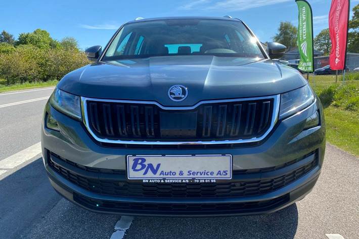 Grå Skoda Kodiaq fra 2019
