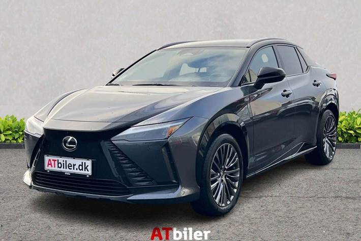 Sort Lexus RZ fra 2024 set udefra