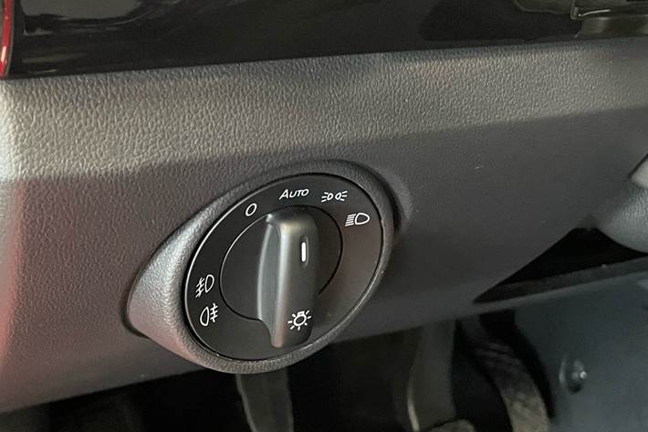 Rød Skoda Citigo fra 2017