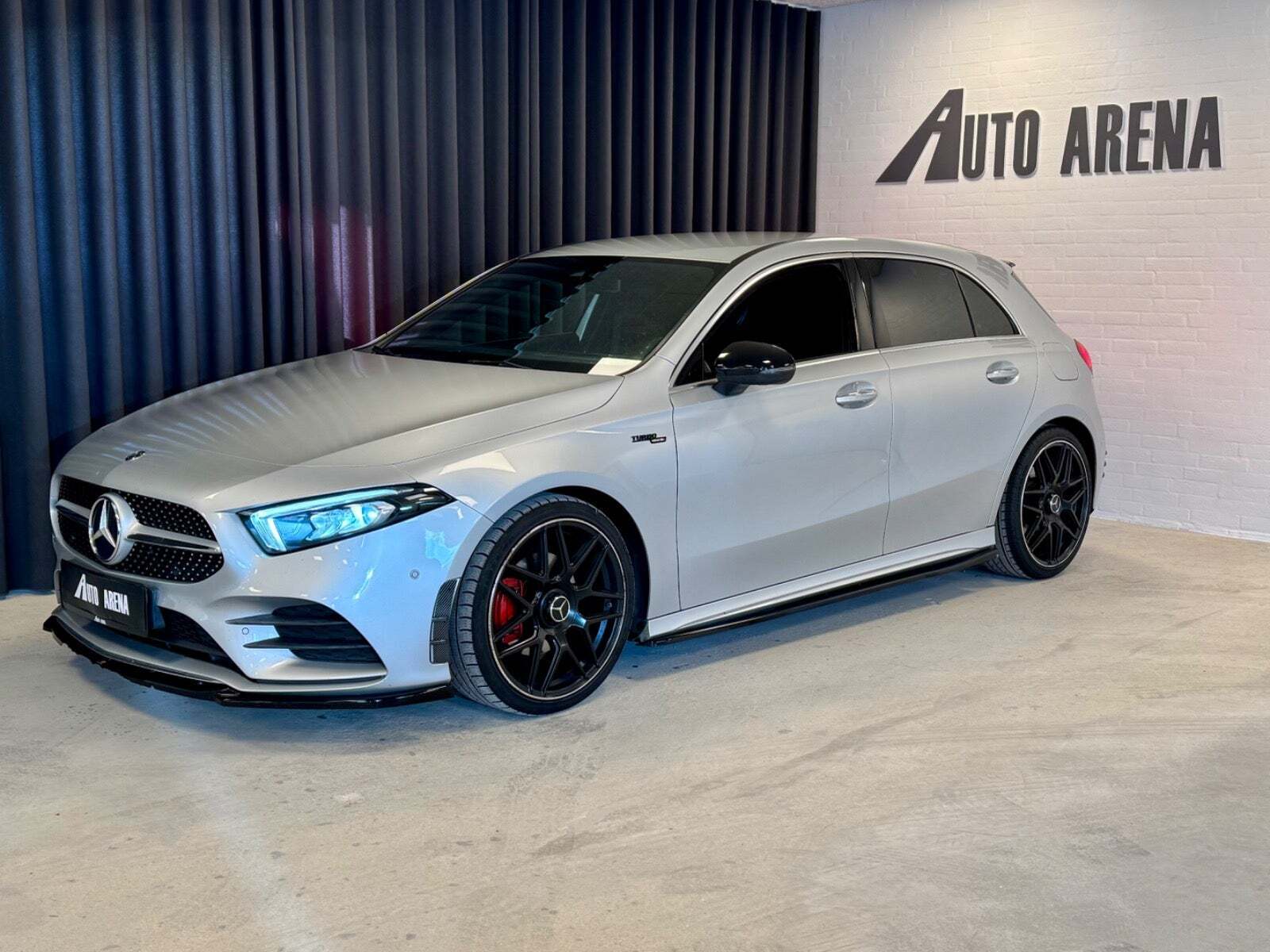 Sølv Mercedes A200 fra 2019