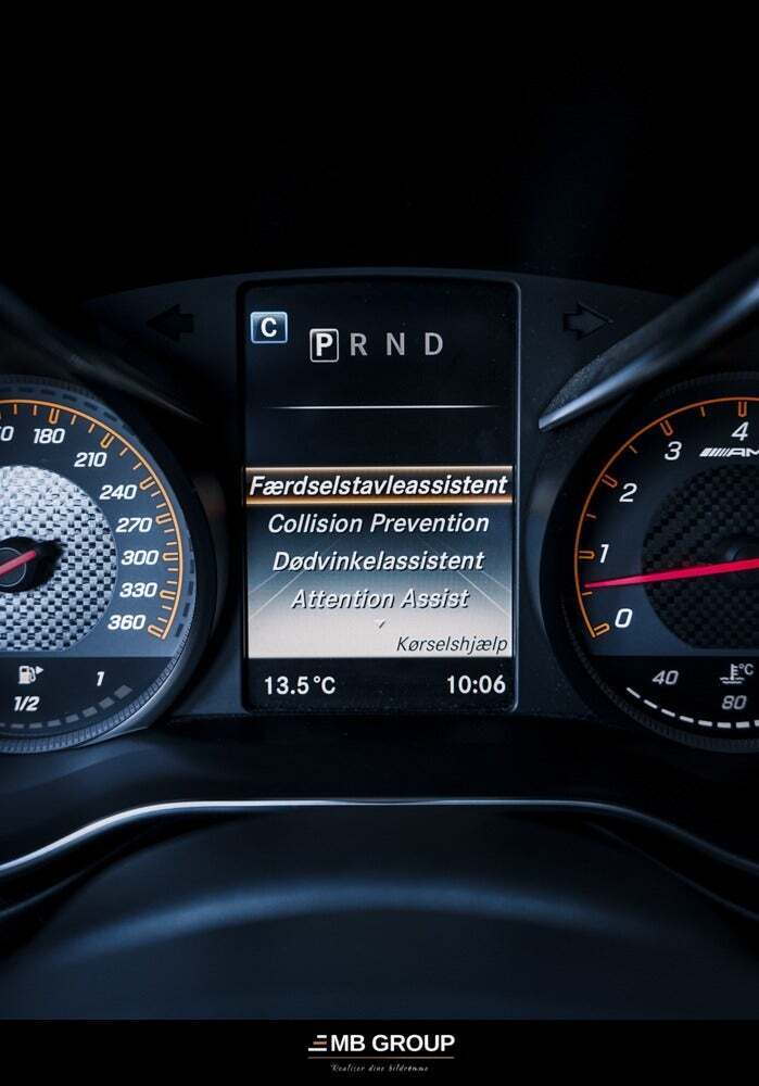 Grå Mercedes AMG GT S fra 2015