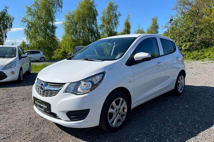 Hvid Opel Karl fra 2016