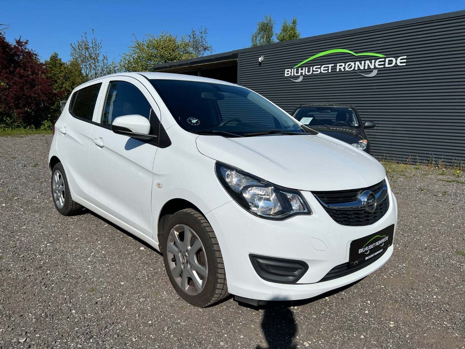 Hvid Opel Karl fra 2016