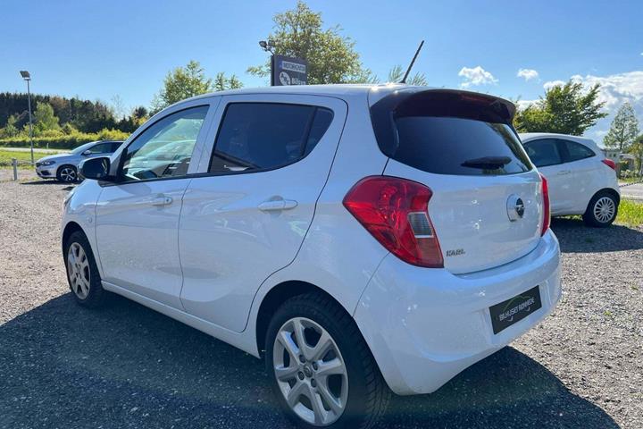 Hvid Opel Karl fra 2016