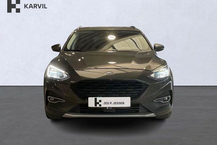 Blå Ford Focus fra 2020