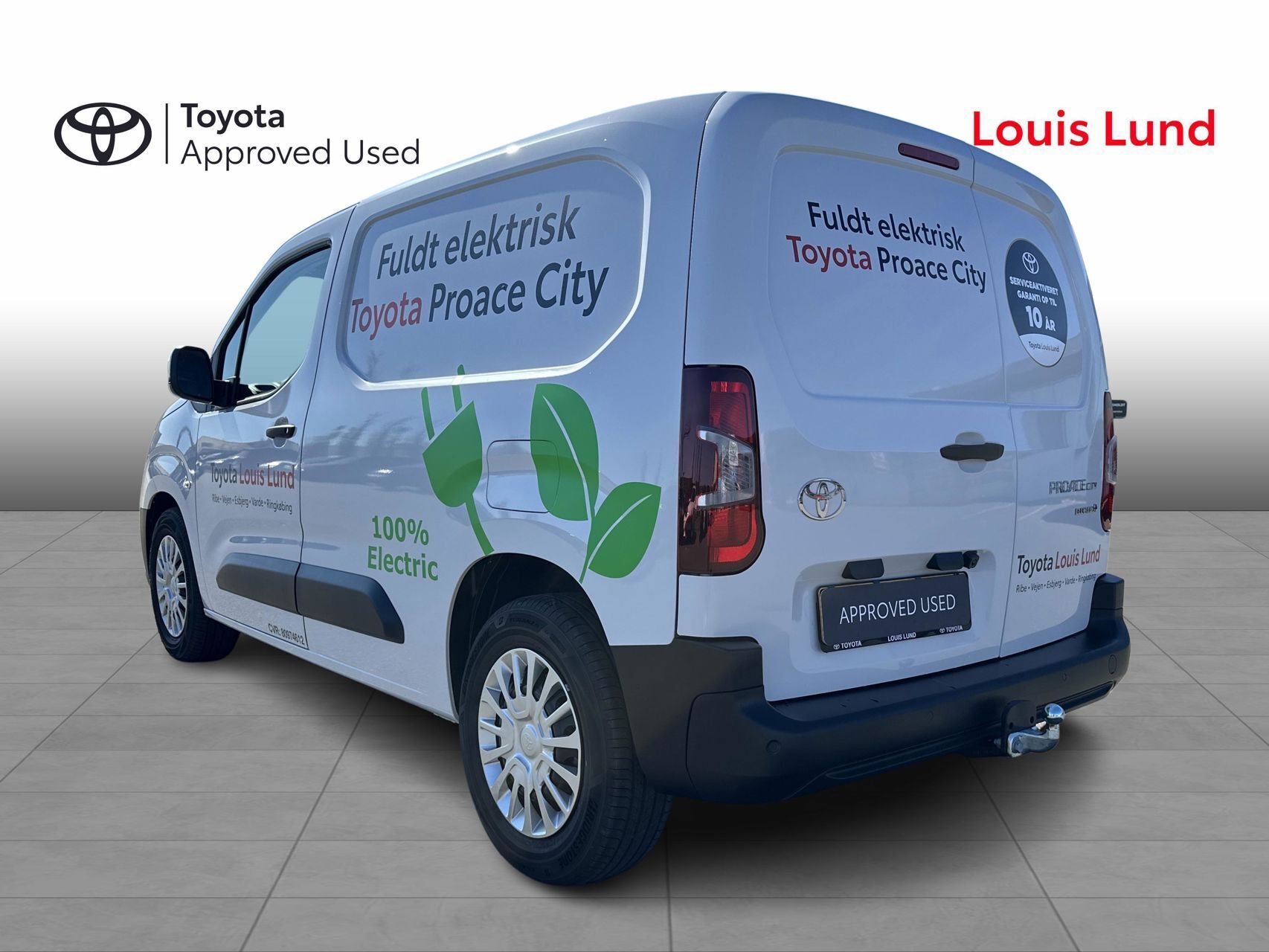 Toyota Proace City Electric Medium EL Comfort Master 1 Skydedør 136HK Van Aut.