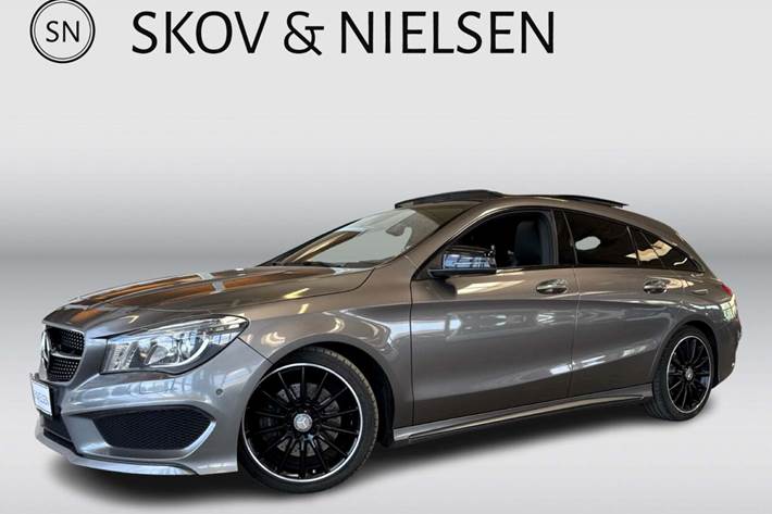 Grå Mercedes CLA220 fra 2015
