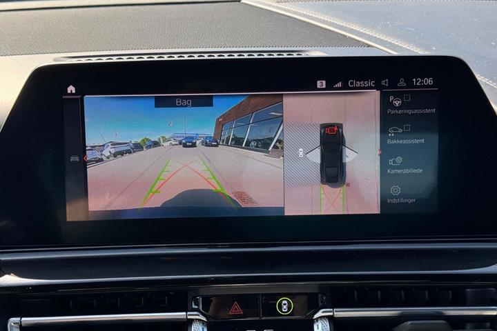Sort BMW 840d fra 2019 set indefra