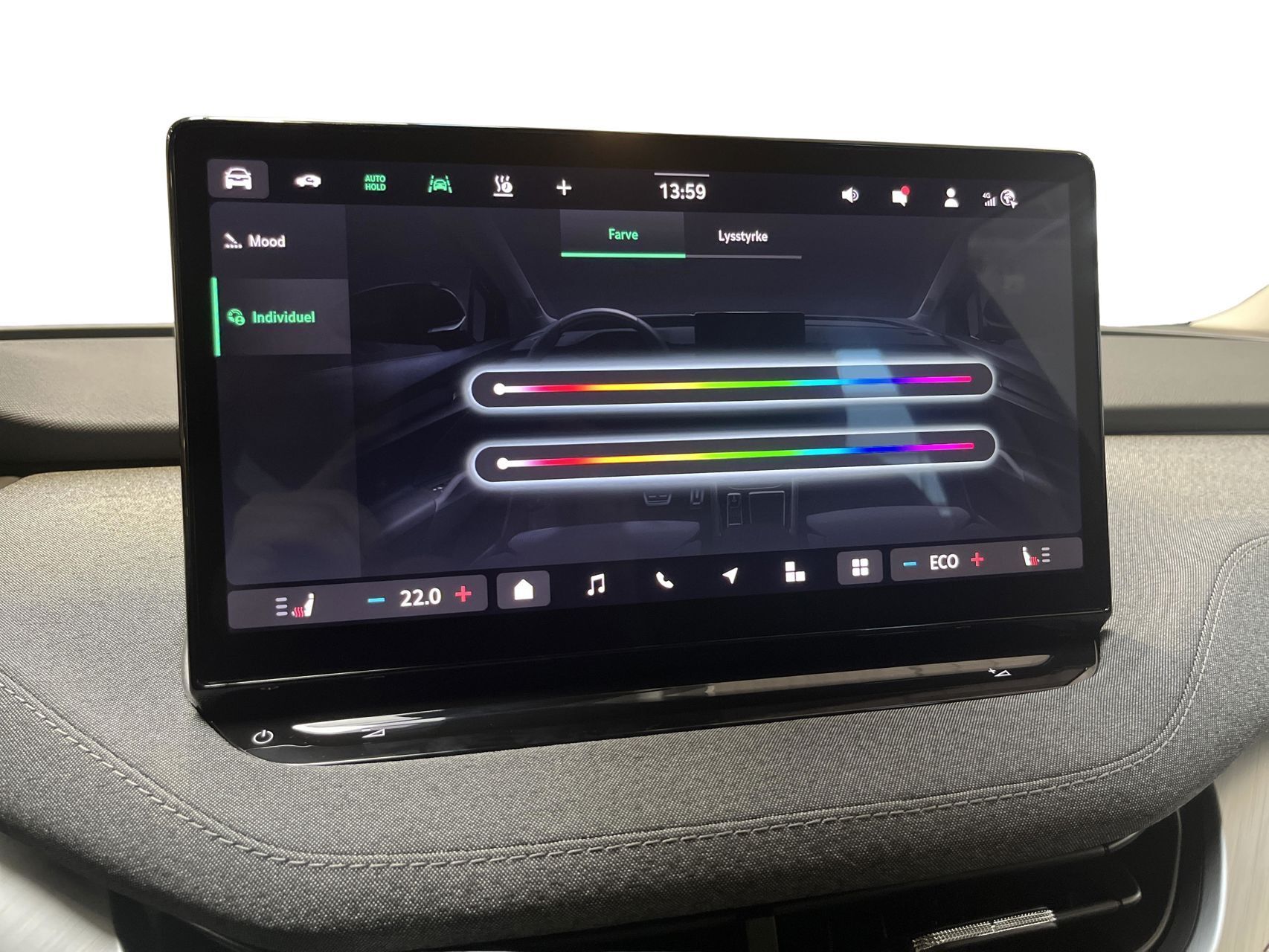 Grå Skoda Enyaq iV fra 2025