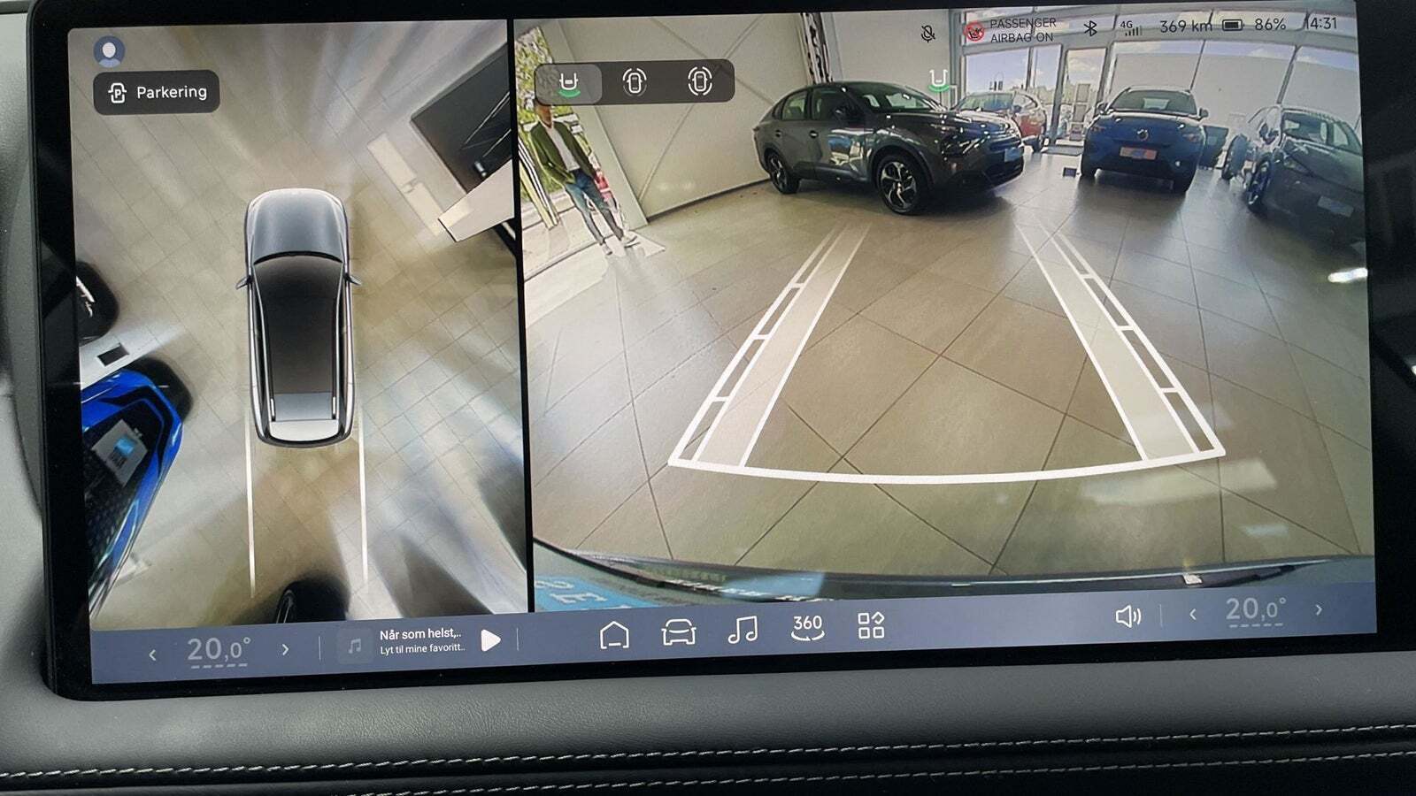 Grå Xpeng G9 fra 2023