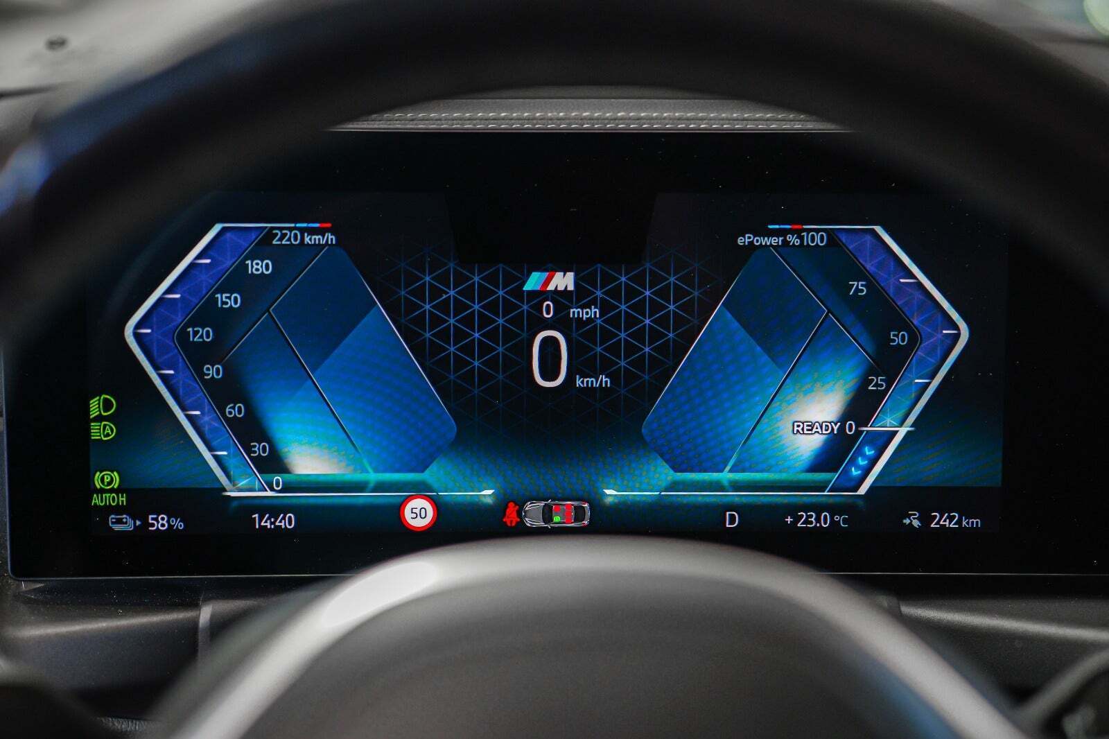 Grå BMW i4 fra 2022