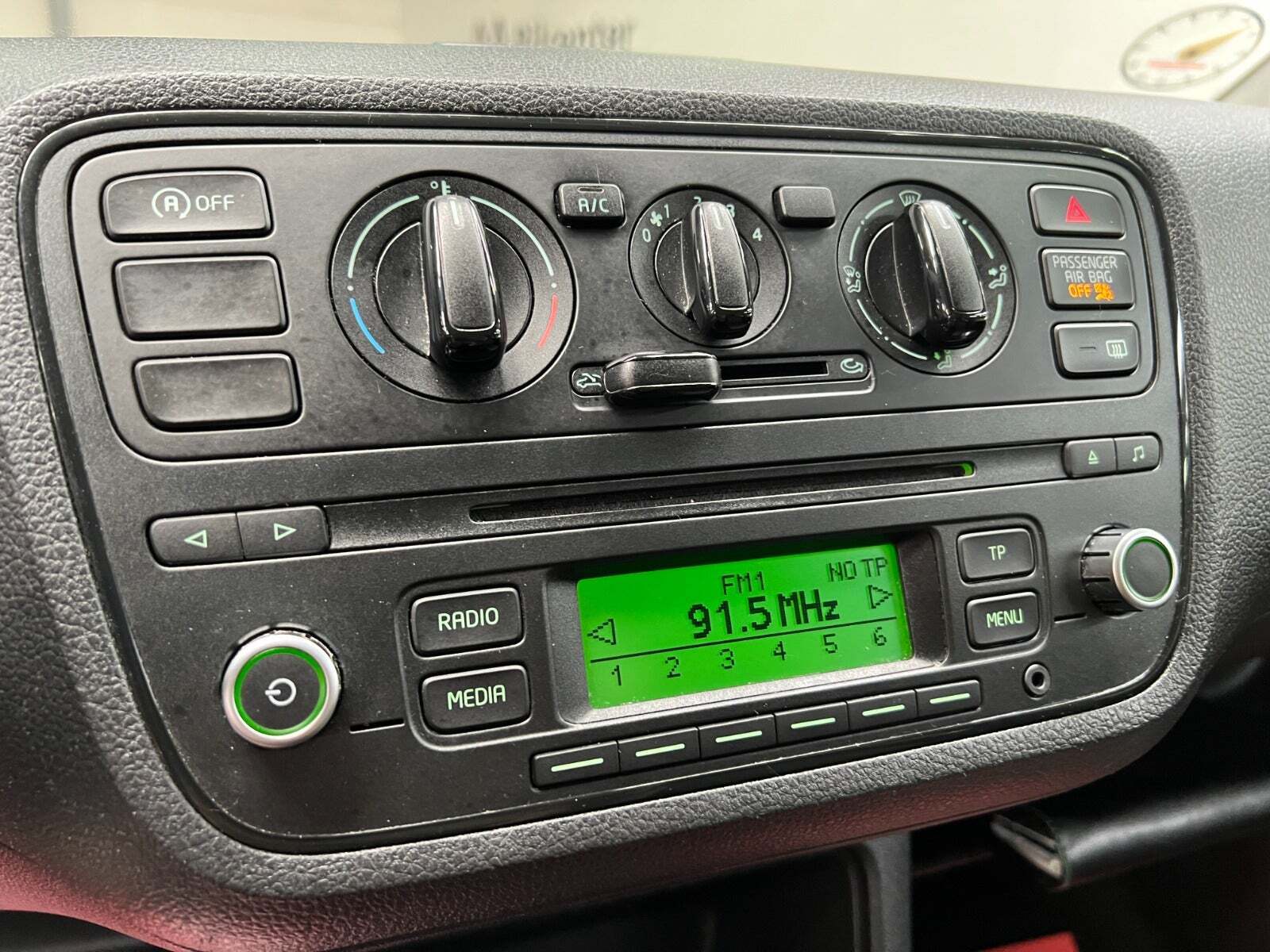 Hvid Skoda Citigo fra 2015