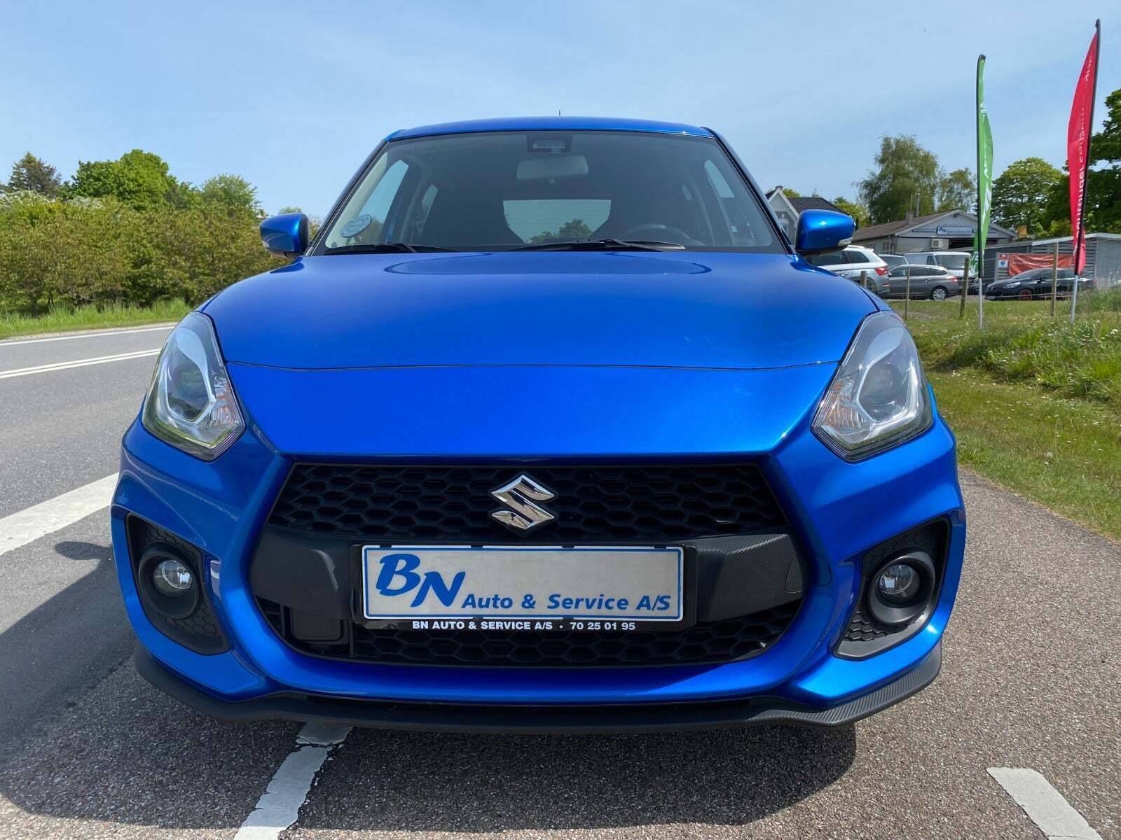Blå Suzuki Swift fra 2022