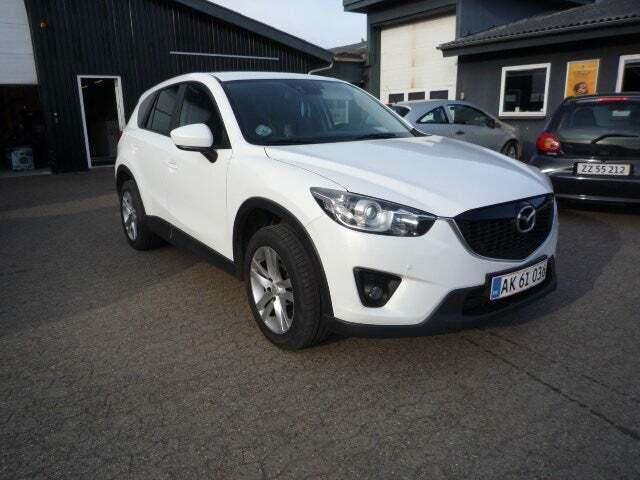 Hvid Mazda CX-5 fra 2013