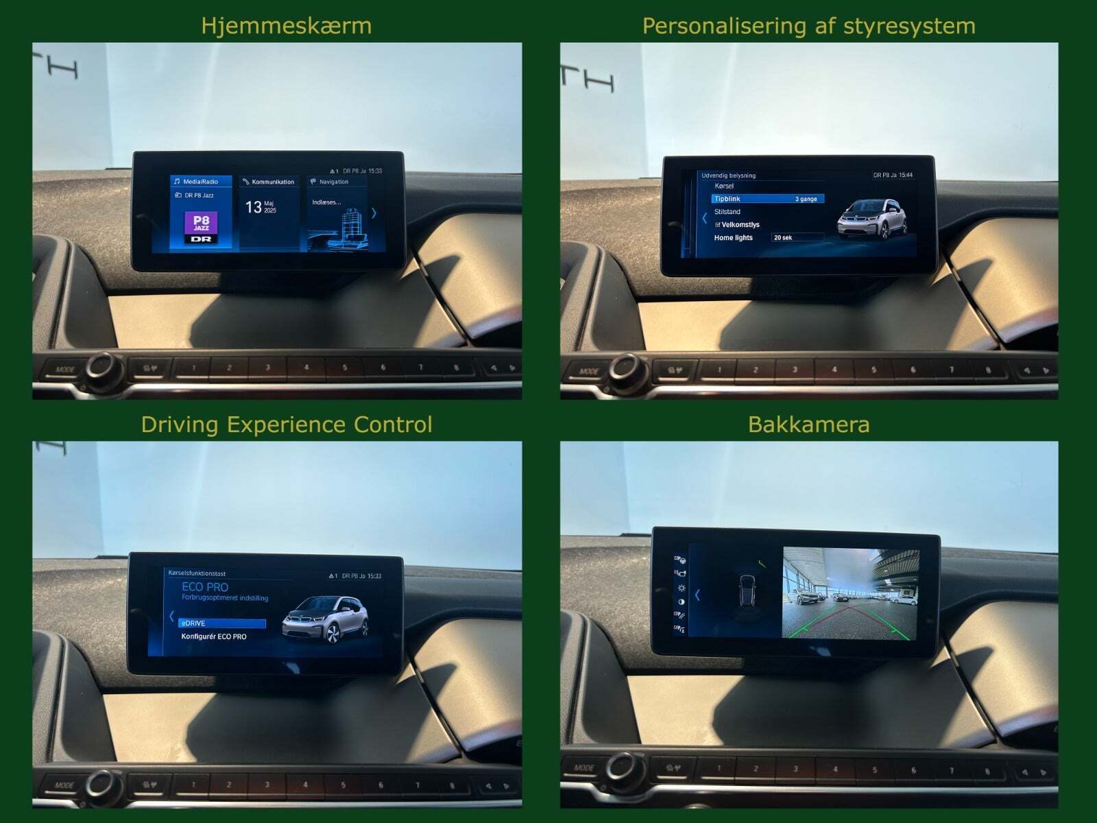 Hvid BMW i3 fra 2021