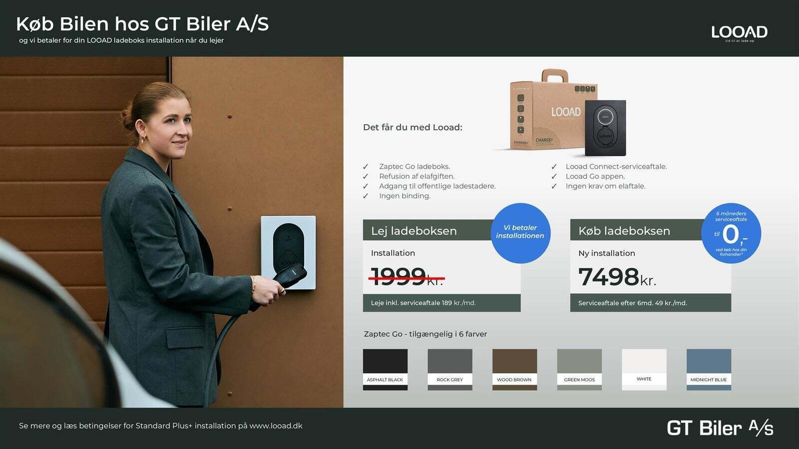 Sølv Mercedes EQS450+ fra 2022