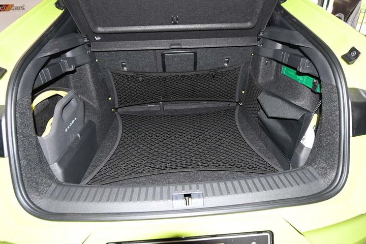 Grøn Skoda Enyaq fra 2024