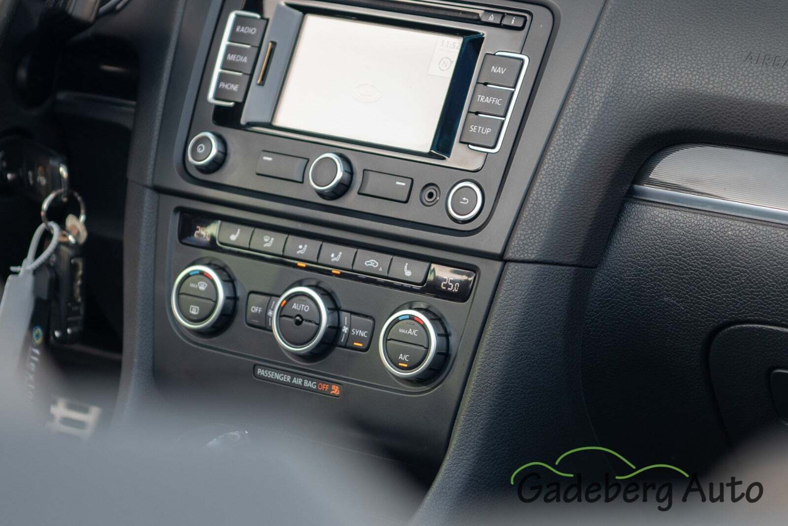 Sort VW Golf VI fra 2014