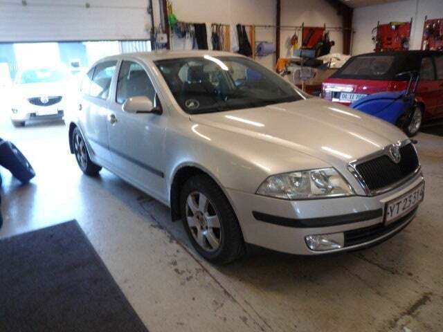 Sølv Skoda Octavia fra 2007