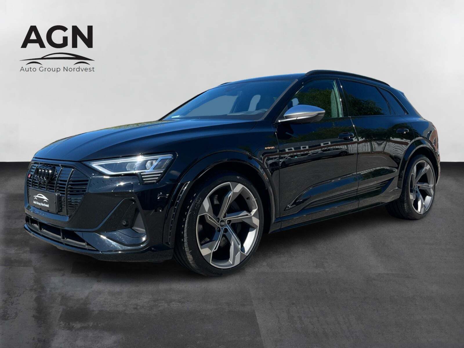 Sort Audi e-tron S fra 2021