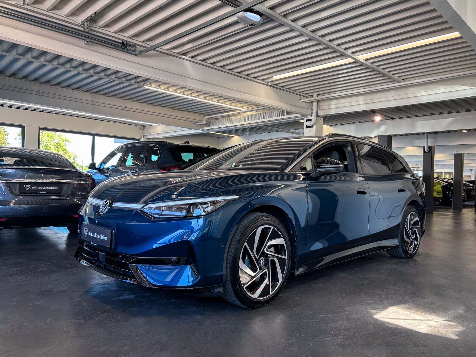 Blå VW ID.7 fra 2025