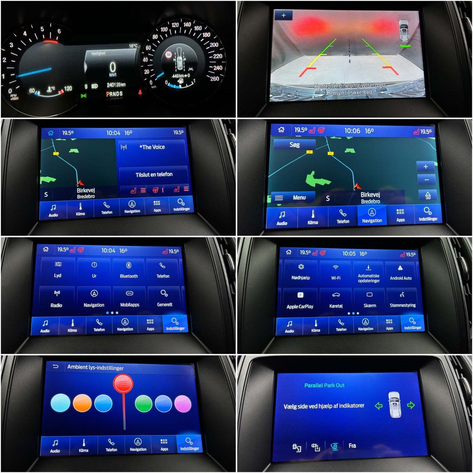 Sort Ford S-MAX fra 2018