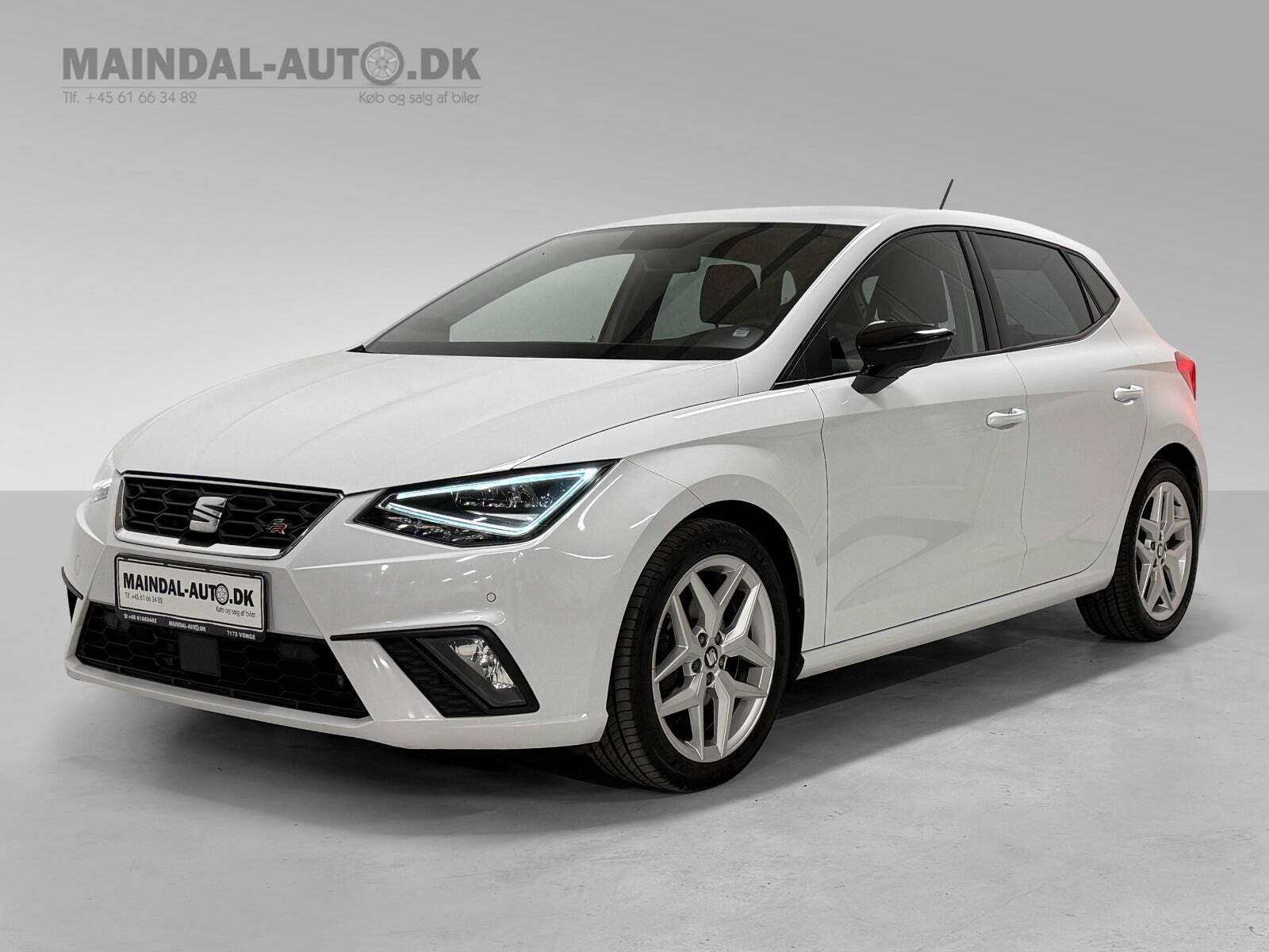 Sort Seat Ibiza fra 2020 set udefra